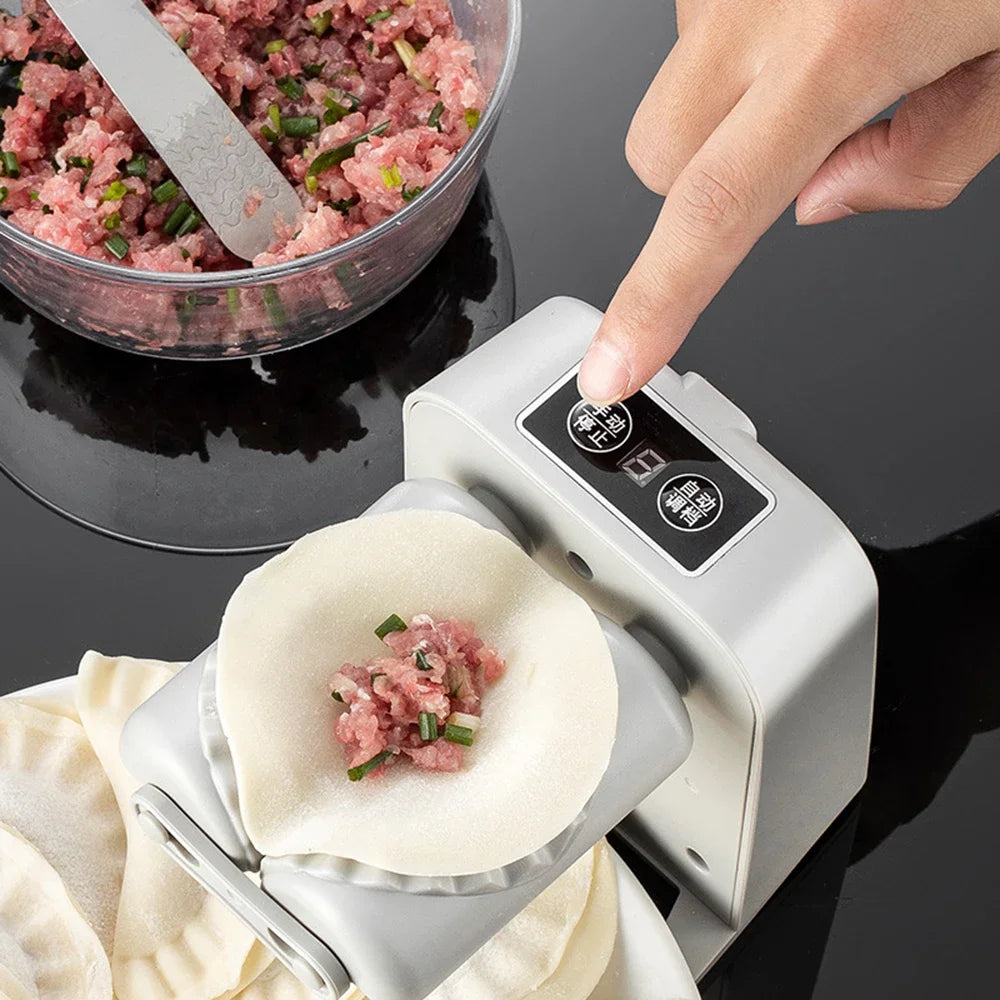 Fully Automatic Electric Dumpling Artifact Kitchen Household Automatic Empanadas Ravioli Press Type Pierogi Maker Mould Machine