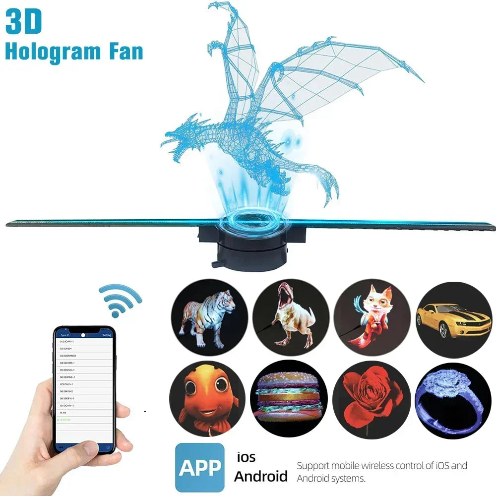 3D Hologram Fan UK