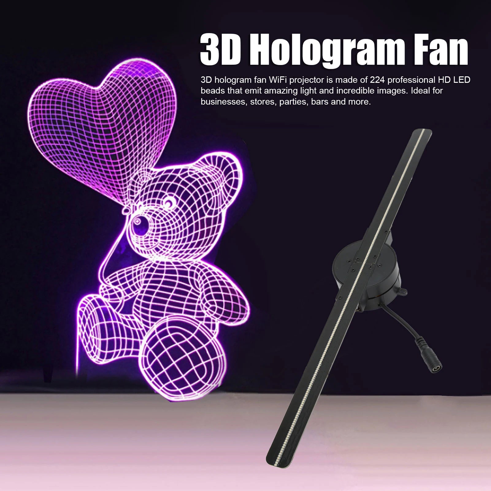 3d holographic projector