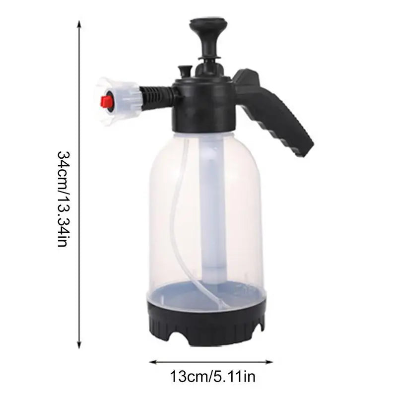 Hand Pump Water Sprayer Watering Gardening High Pressure Car Washer Foam Washing Tool Auto Cleaning Supplies Accessories