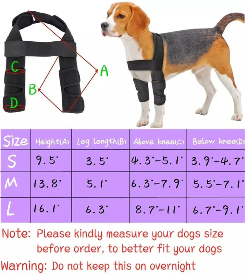 Anti-Lick Dog Elbow Brace Protector Soft Breathable Pain Relief  Shoulder Support Elbow Sleeves Pad for Canine Elbow Pet