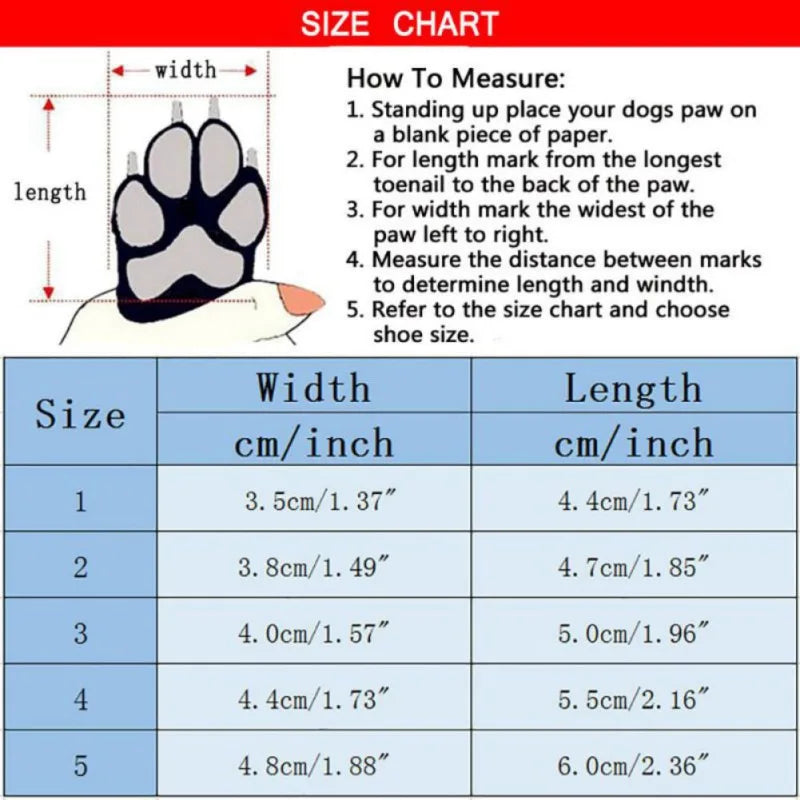 Winter Dog Shoes Snow High Tops Dog Booties Antislip Sole Pet Paw Protectors Running Hiking Pet Dog Boots for Medium Large Dogs